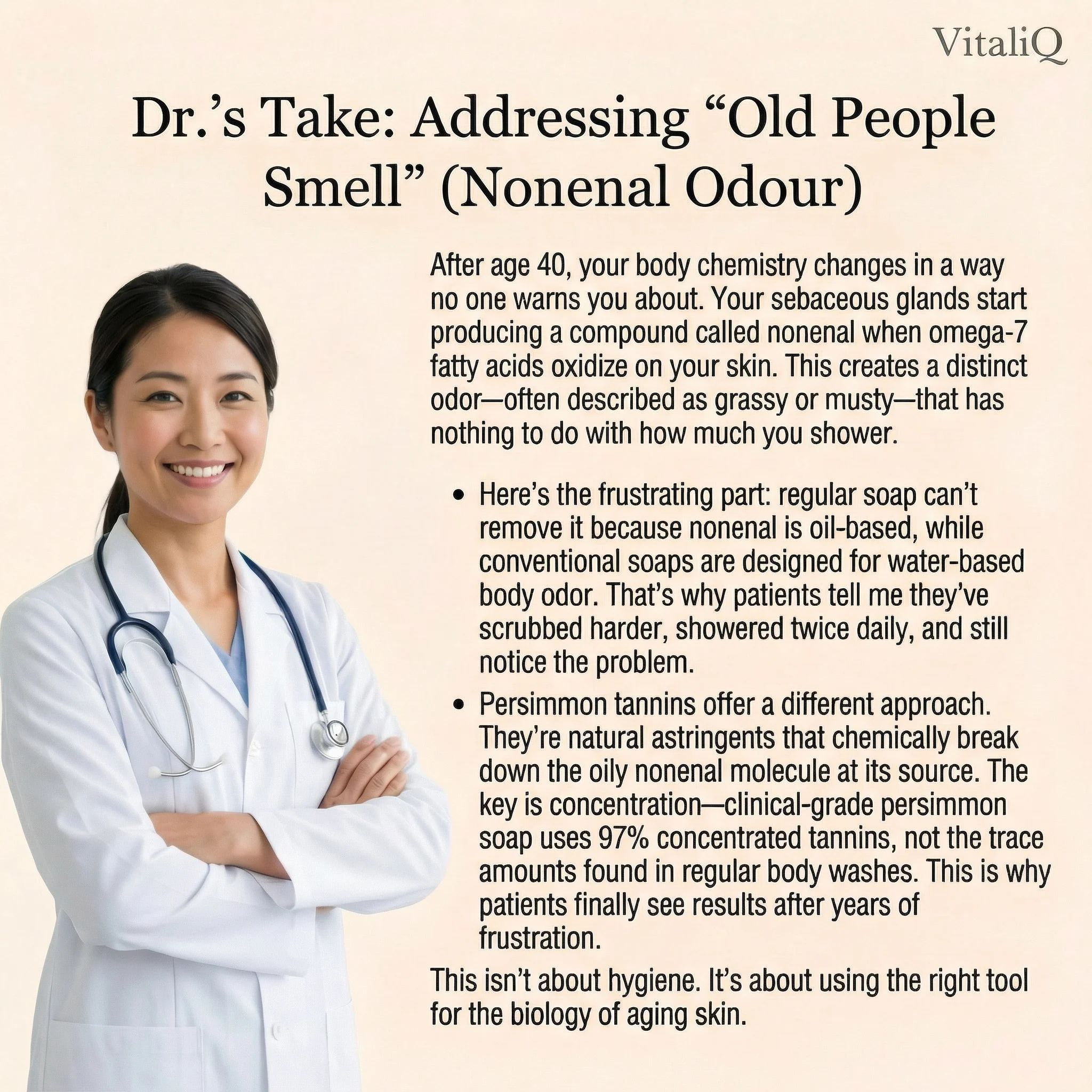Japanese Persimmon Soap - Anti Nonenal Odour - Image 6