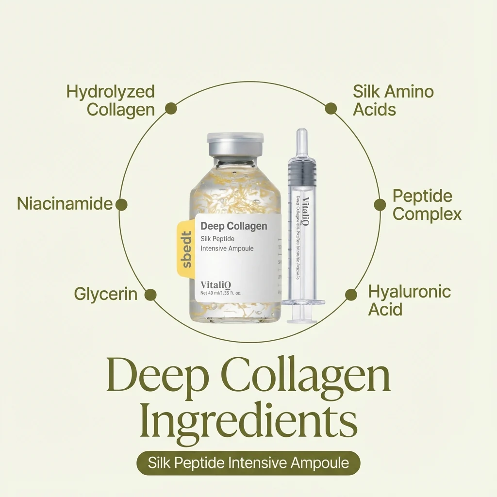 VitaliQ Korean Silk Peptide Botox Serum - Image 3