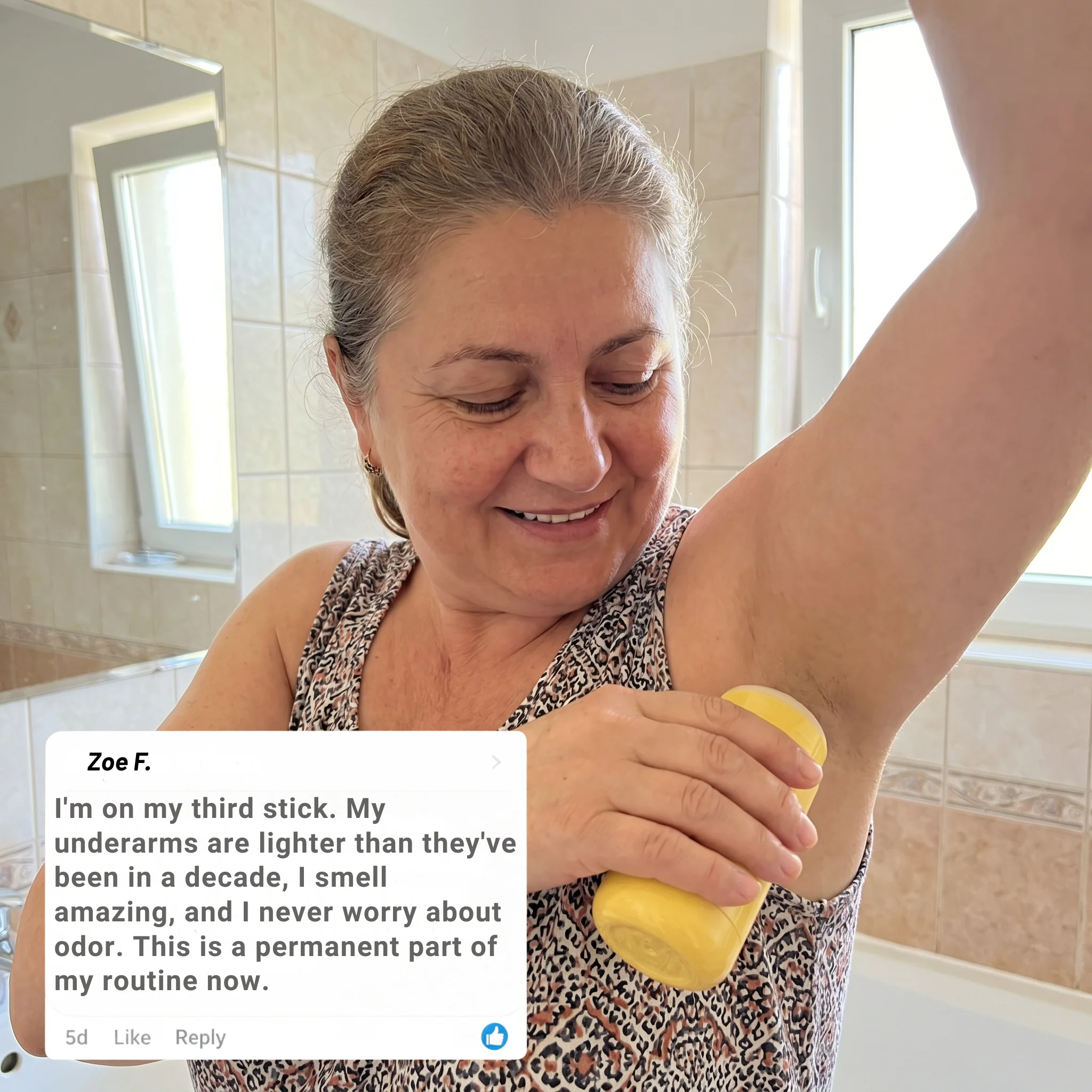 Warm Vanilla Deodorant with Kojic & Turmeric - Image 5